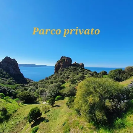 L'Estasi Tanca Piras A Bordo Piscina Con Vista Mare Villa Nebida Buitenkant foto
