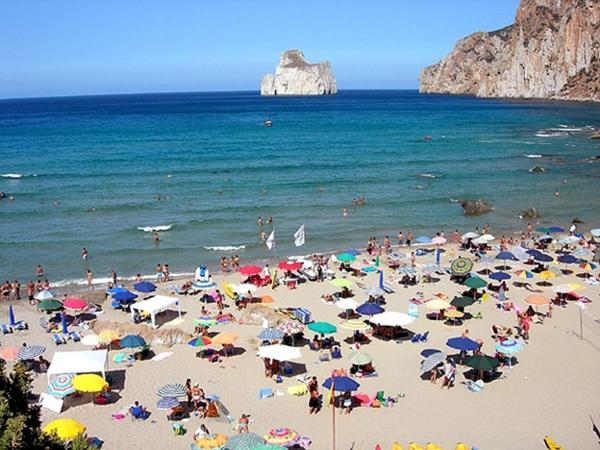 L'estasi Tanca Piras A Bordo Piscina Con Vista Mare Vakantiehuis Nebida